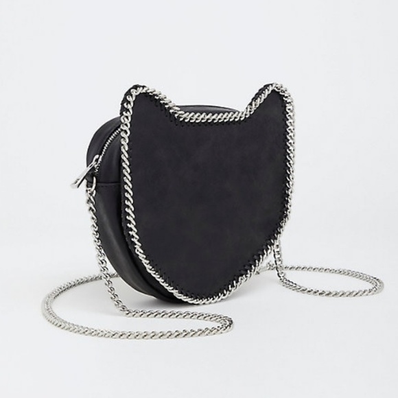 torrid Handbags - Black Chainlink Cat Crossbody Bag